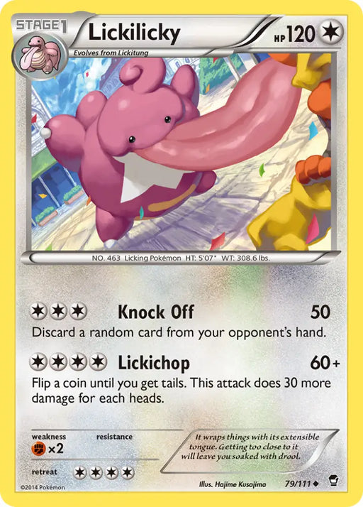 Lickilicky (79/111) [XY: Furious Fists] - Pokemon Single