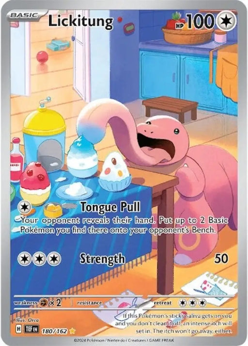 Lickitung (180/162) [Scarlet & Violet: Temporal Forces] - Pokemon Single