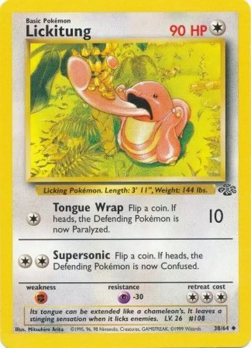 Lickitung (38/64) [Jungle Unlimited] - Pokemon Single