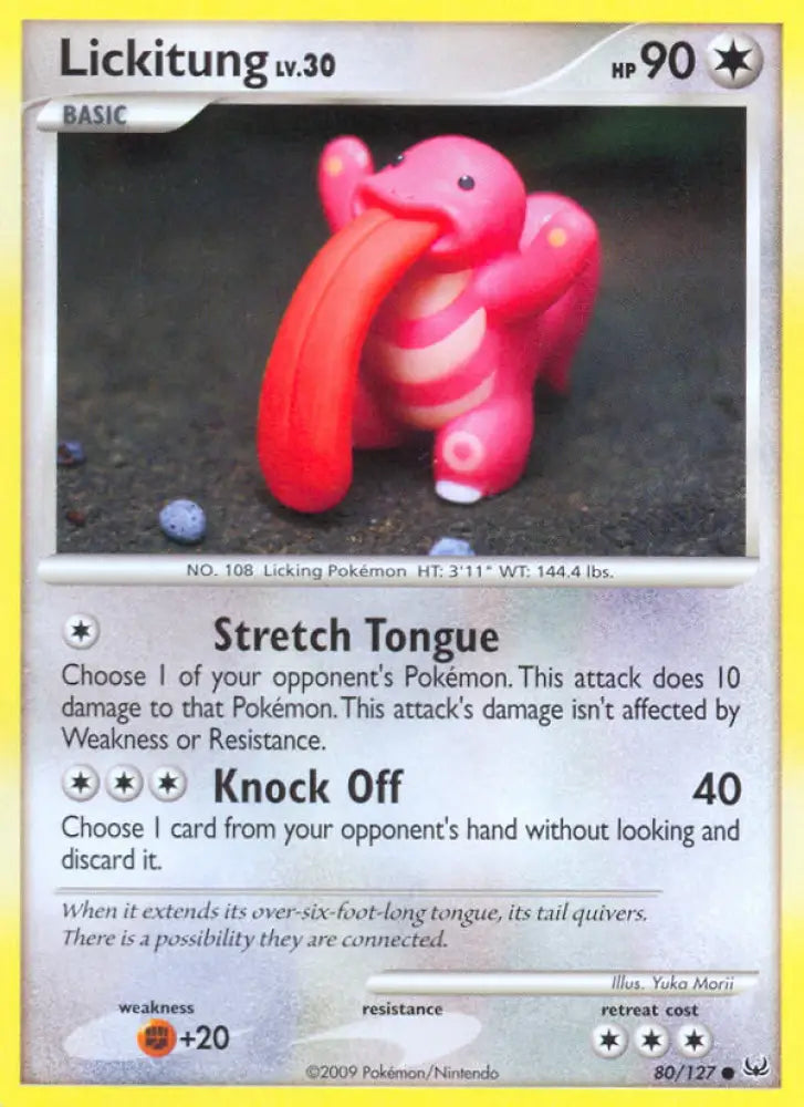 Lickitung (80/127) [Platinum: Base Set] - Pokemon Single