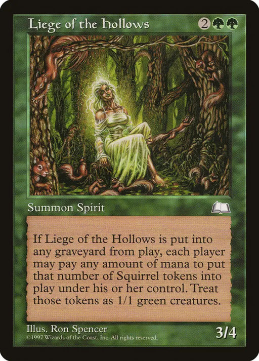 Liege of the Hollows [Weatherlight] - MTG Single