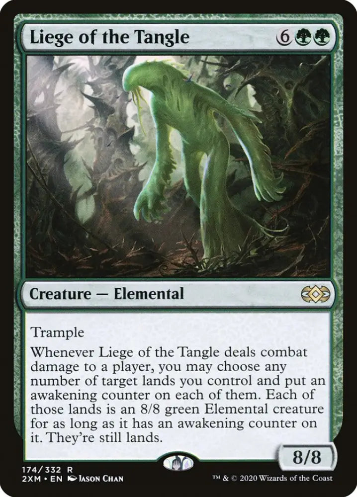 Liege of the Tangle [Double Masters] - MTG Single