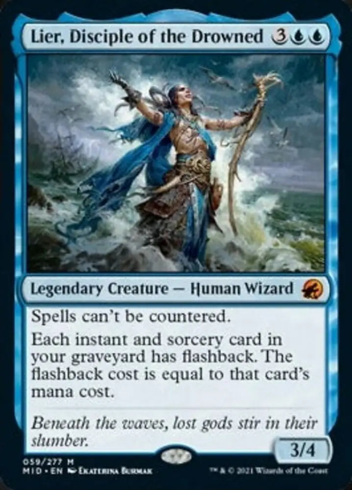 Lier Disciple of the Drowned [Innistrad: Midnight Hunt] - MTG Single
