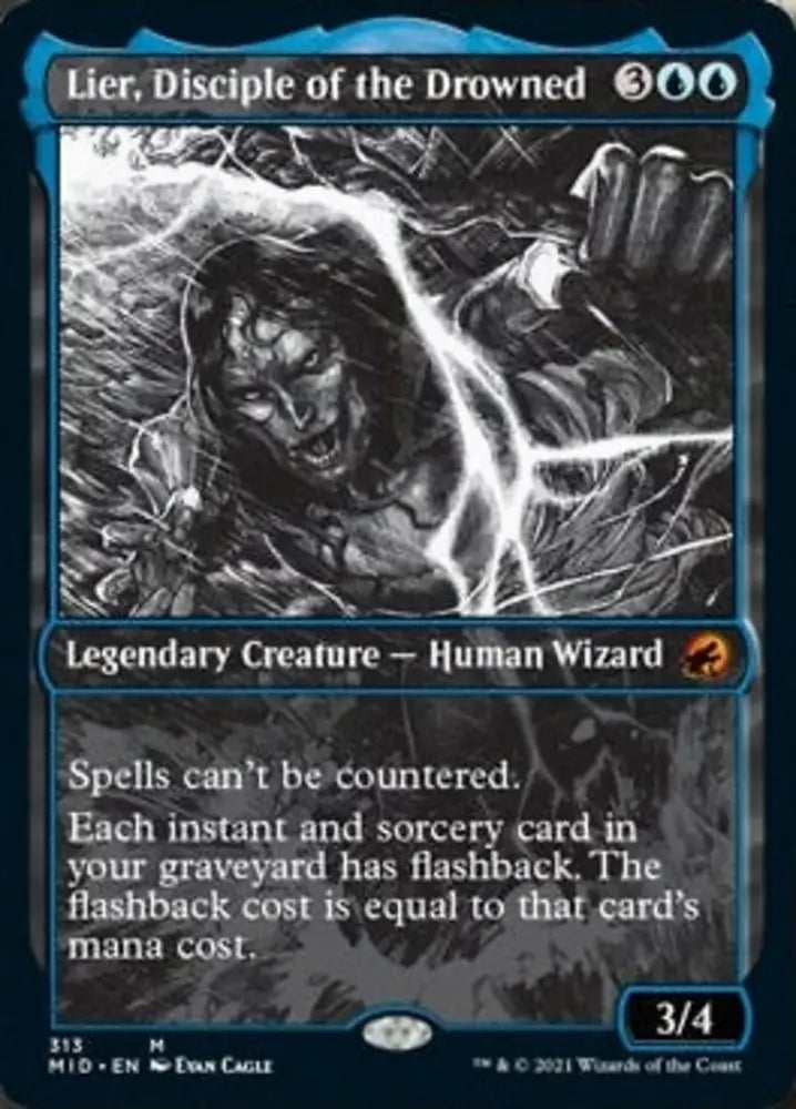 Lier Disciple of the Drowned (Showcase Eternal Night) [Innistrad: Midnight Hunt] - MTG Single