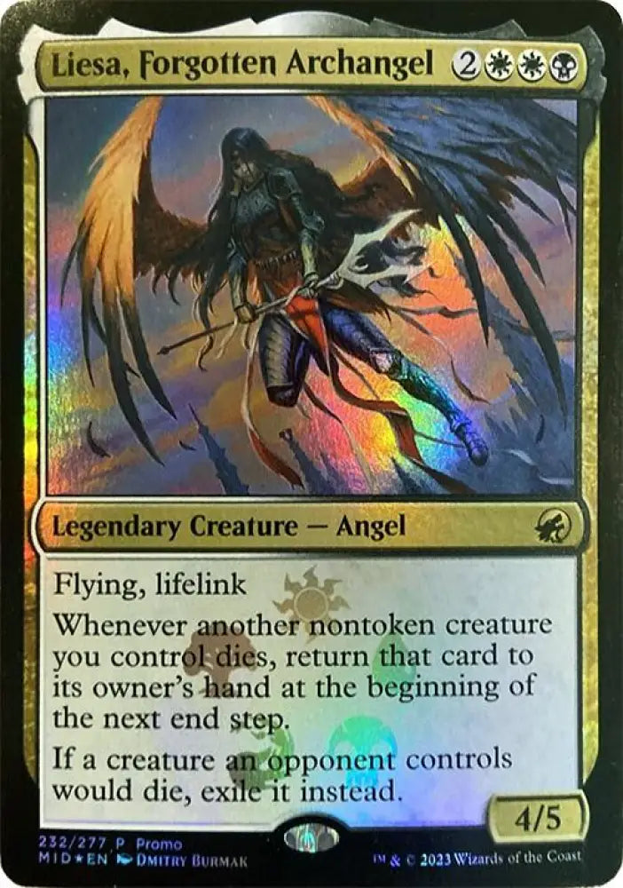 Liesa Forgotten Archangel (Media Promos) [Innistrad: Midnight Hunt] - MTG Single