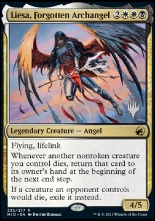 Liesa Forgotten Archangel (Promo Pack) [Innistrad: Midnight Hunt Promos] - MTG Single