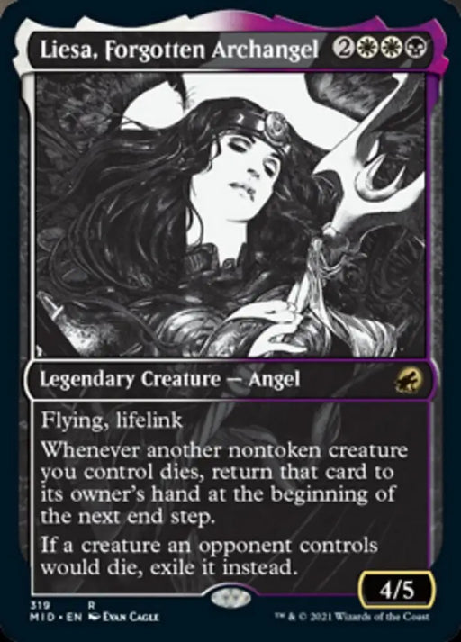 Liesa Forgotten Archangel (Showcase Eternal Night) [Innistrad: Midnight Hunt] - MTG Single
