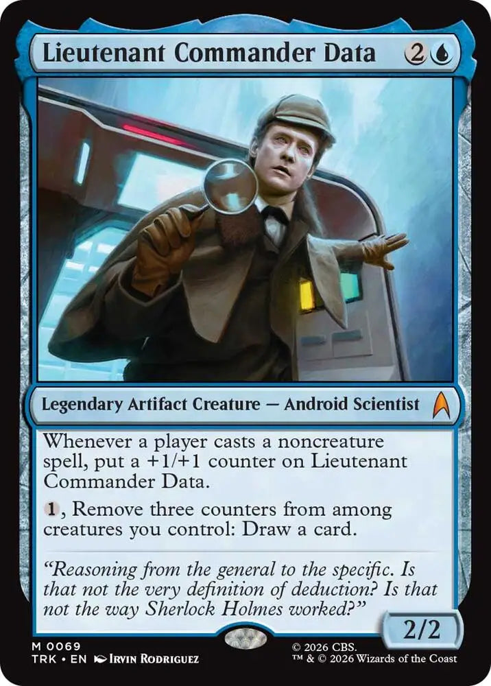 Lieutenant Commander Data (69) [Star Trek]