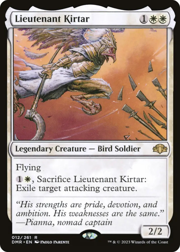 Lieutenant Kirtar [Dominaria Remastered] - MTG Single