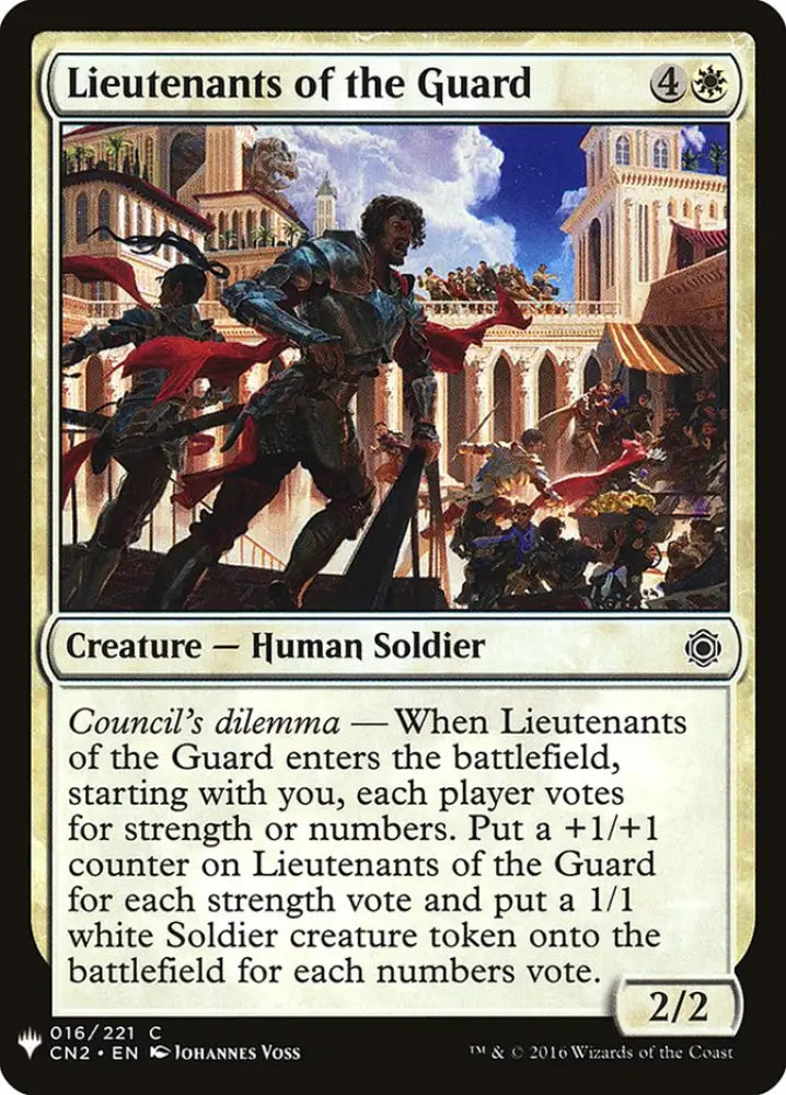Lieutenants of the Guard [Mystery Booster] - MTG Single