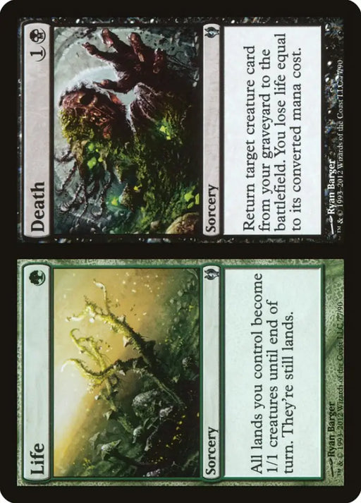 Life // Death [Duel Decks: Izzet vs. Golgari] - MTG Single
