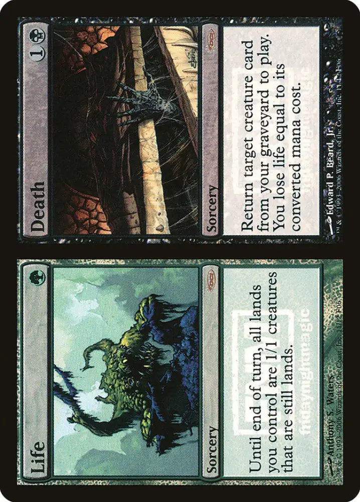 Life // Death [Friday Night Magic 2006] - MTG Single