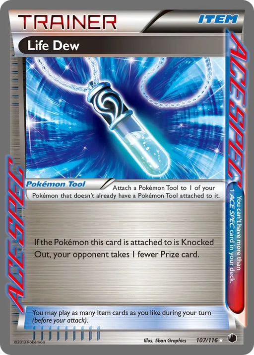 Life Dew (107/116) [Black & White: Plasma Freeze] - Pokemon Single