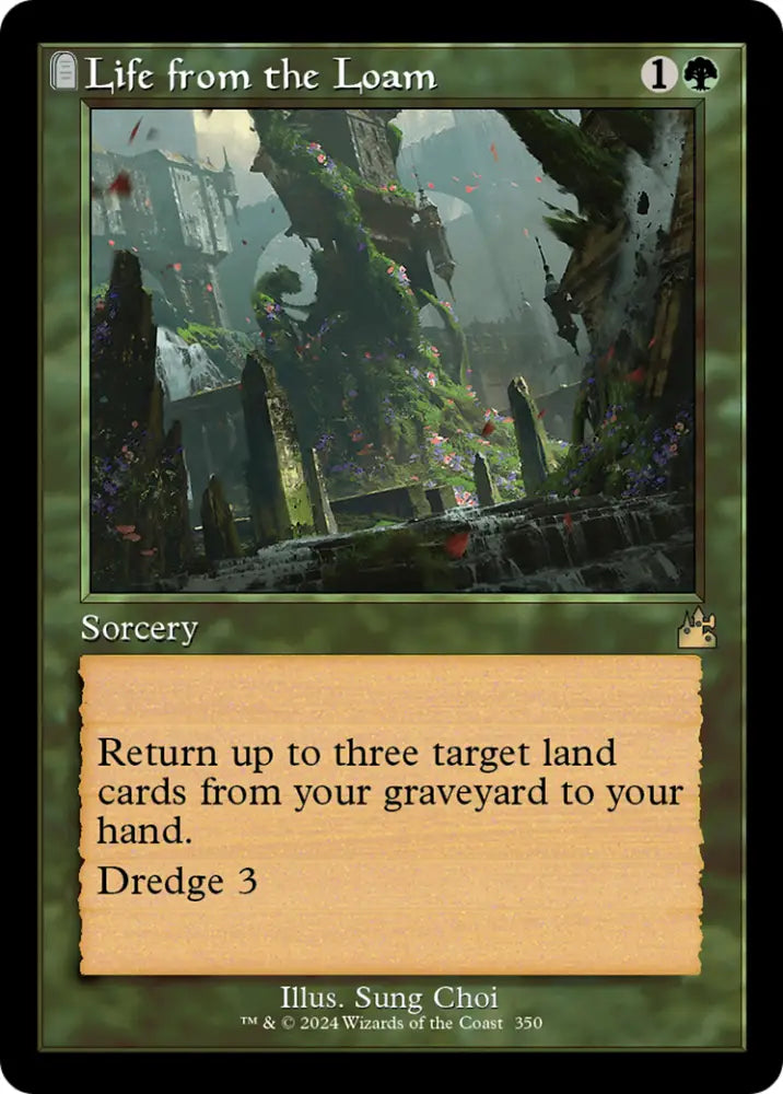 Life from the Loam (Retro Frame) [Ravnica Remastered] - MTG Single