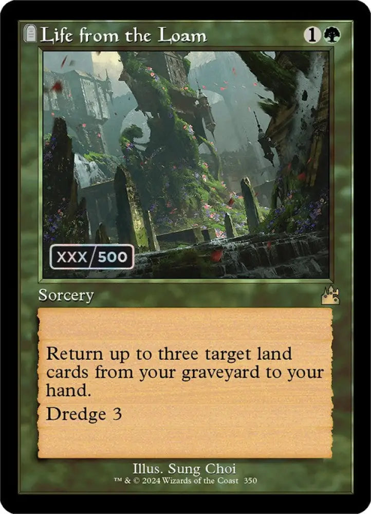 Life from the Loam (Retro) (Serialized) [Ravnica Remastered] - MTG Single