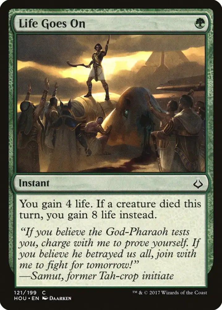 Life Goes On [Hour of Devastation] - MTG Single