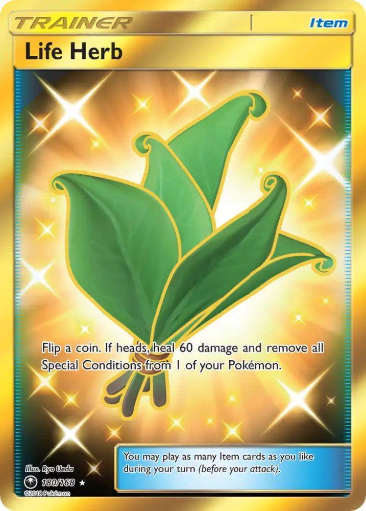 Life Herb (180/168) [Sun & Moon: Celestial Storm] - Pokemon Single