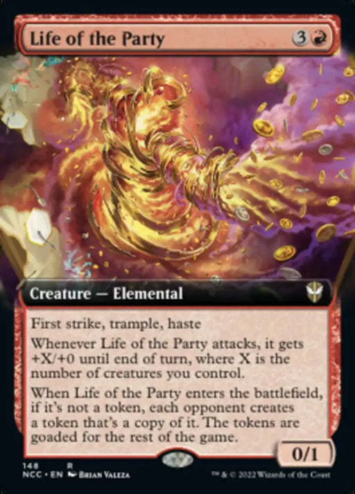Life of the Party (Extended Art) [Streets of New Capenna Commander] - MTG Single
