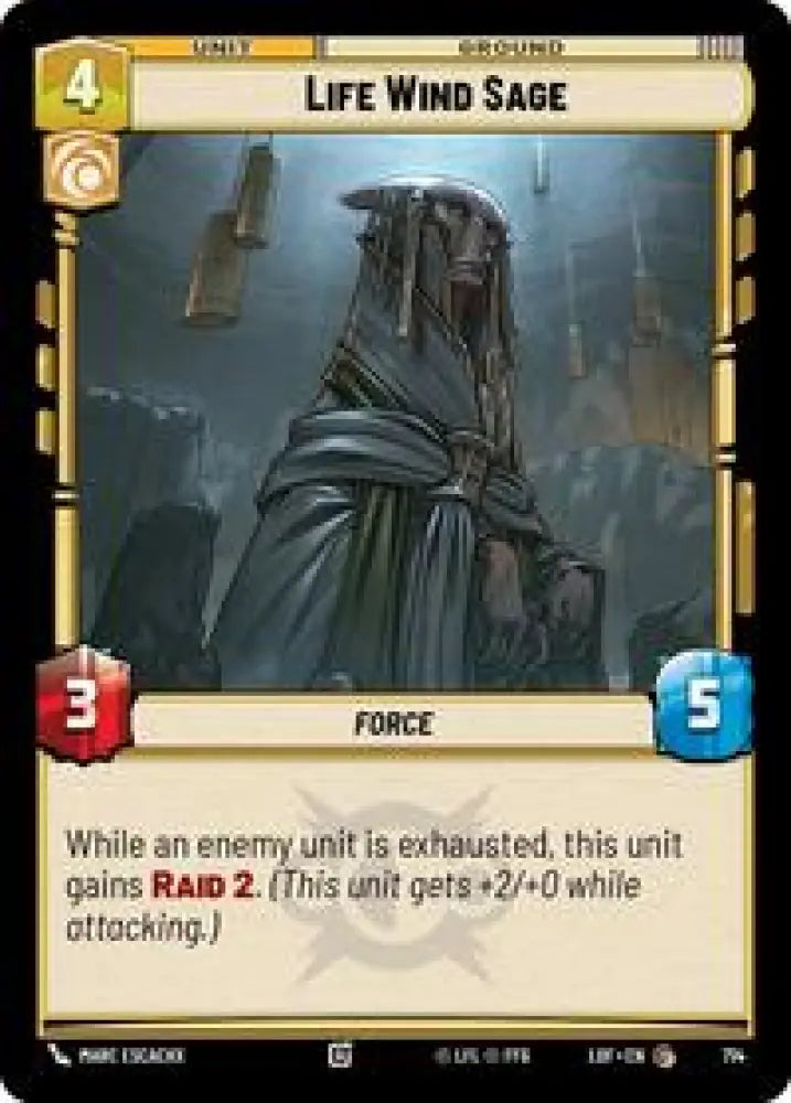 Life Wind Sage (Foil) (714) [Legends of the Force]
