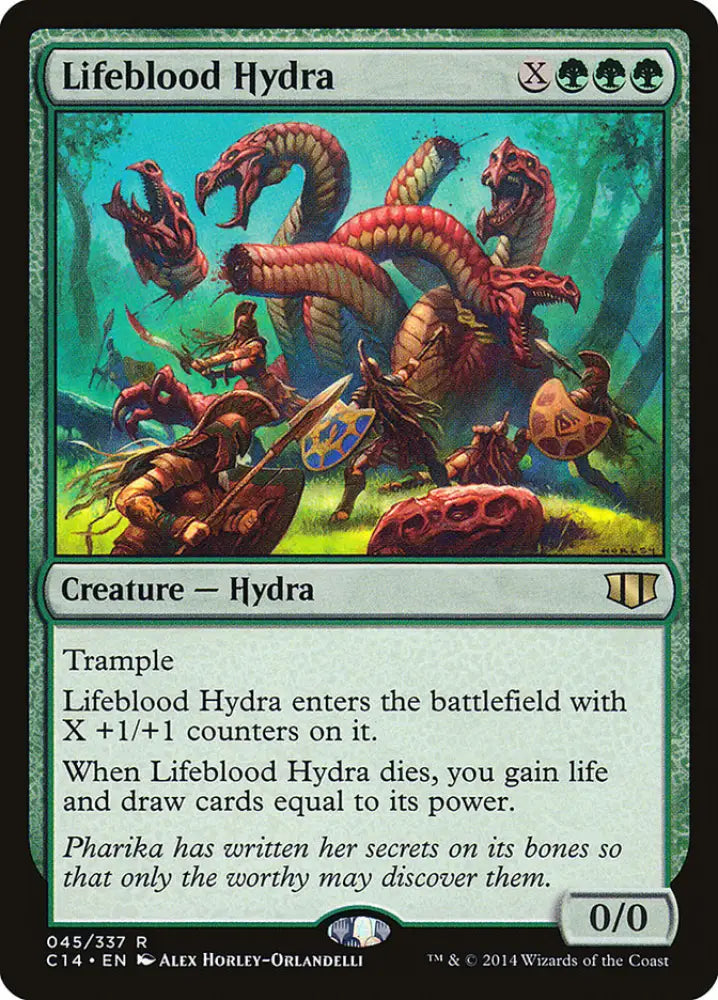 Lifeblood Hydra [Commander 2014] - MTG Single