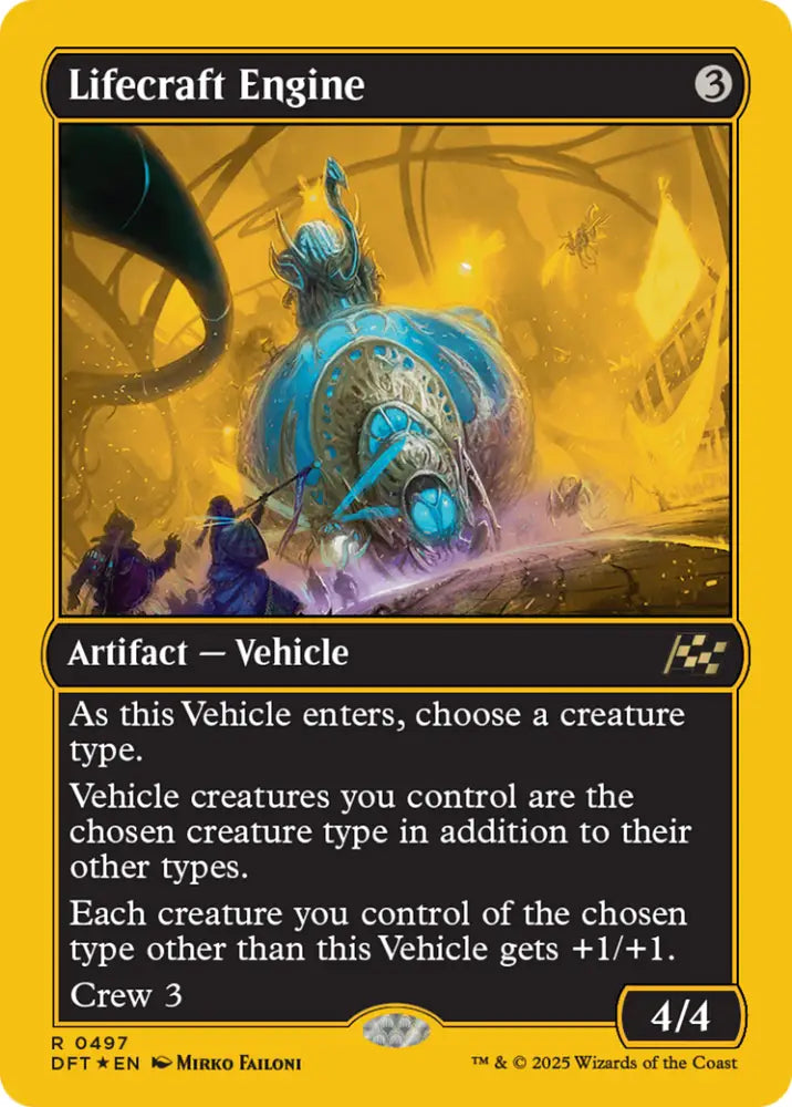 Lifecraft Engine (First-Place Foil) [Aetherdrift] - MTG Single