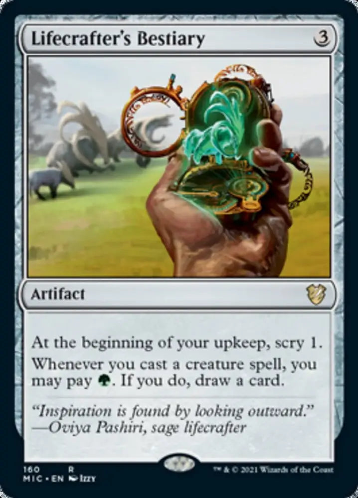 Lifecrafter’s Bestiary [Innistrad: Midnight Hunt Commander] - MTG Single