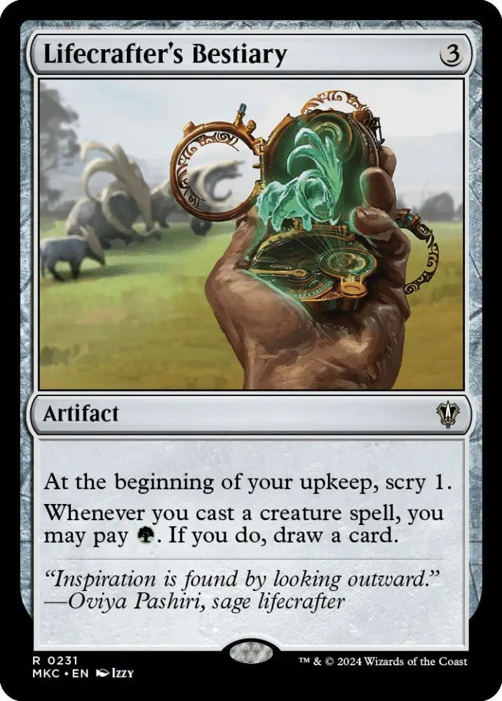 Lifecrafter’s Bestiary [Murders at Karlov Manor Commander] - MTG Single
