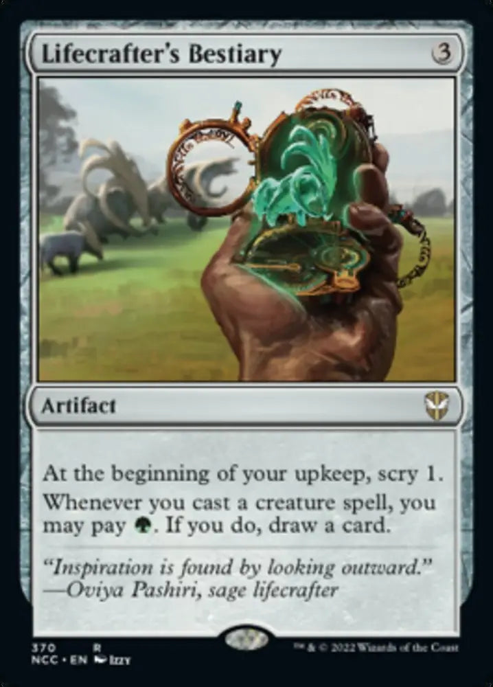 Lifecrafter’s Bestiary [Streets of New Capenna Commander] - MTG Single