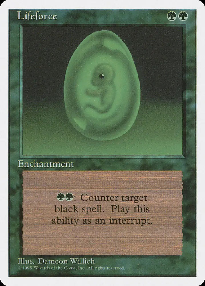 Lifeforce [Fourth Edition] - MTG Single