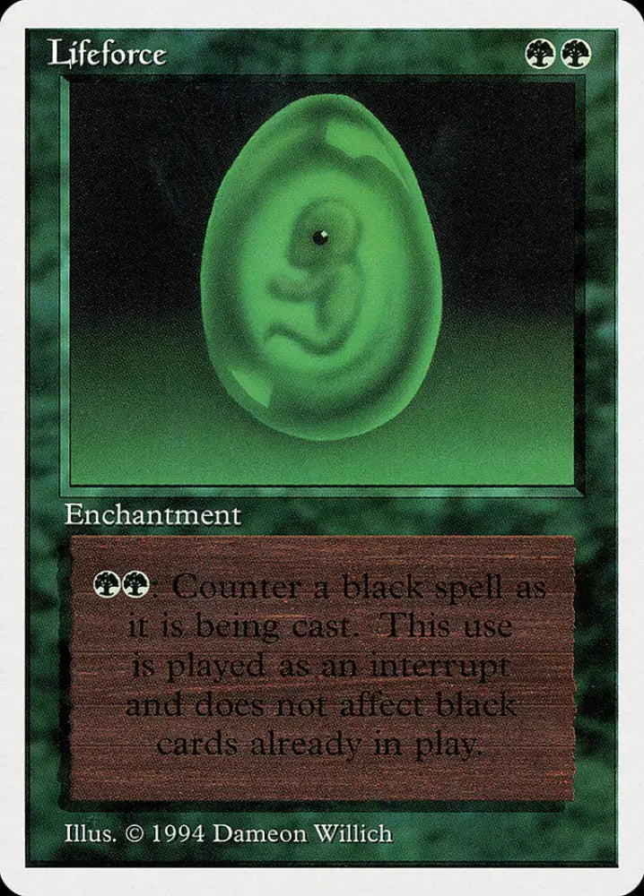 Lifeforce [Summer Magic / Edgar] - MTG Single