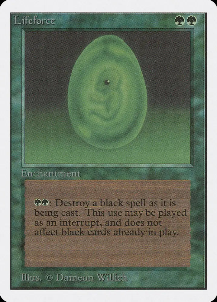 Lifeforce [Unlimited Edition] - MTG Single