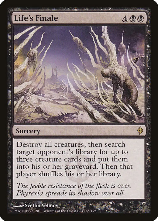 Life’s Finale [New Phyrexia] - MTG Single