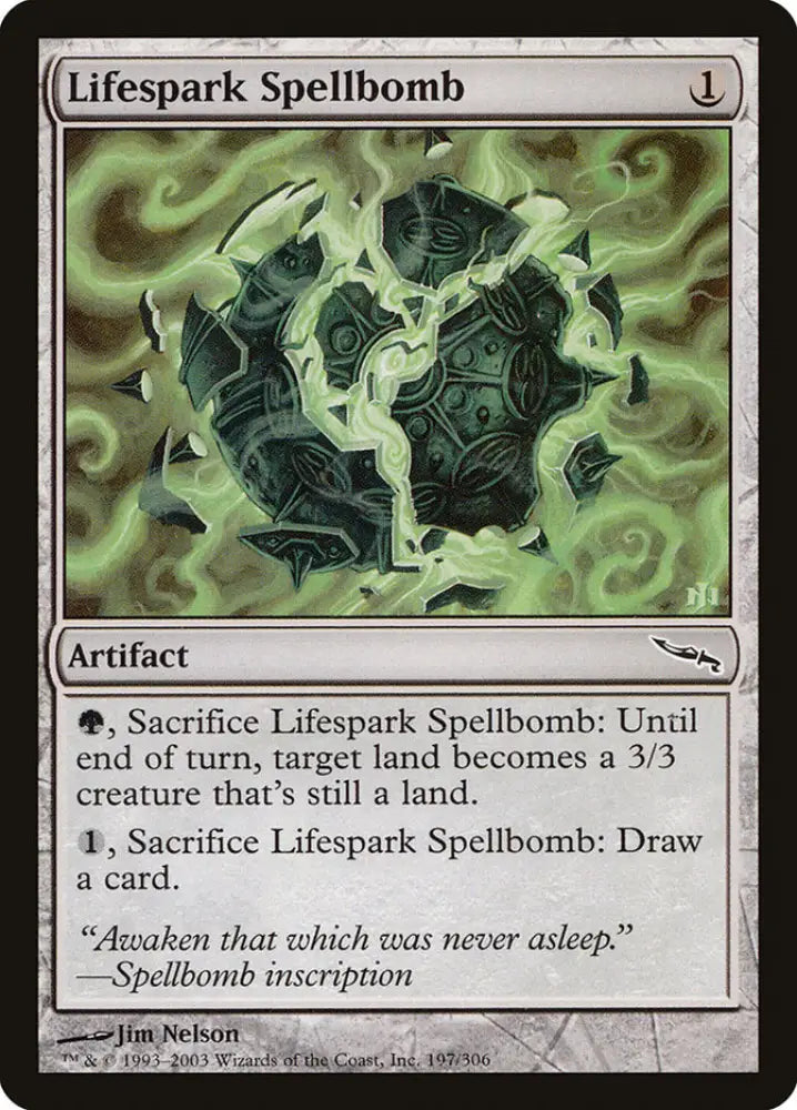 Lifespark Spellbomb [Mirrodin] - MTG Single