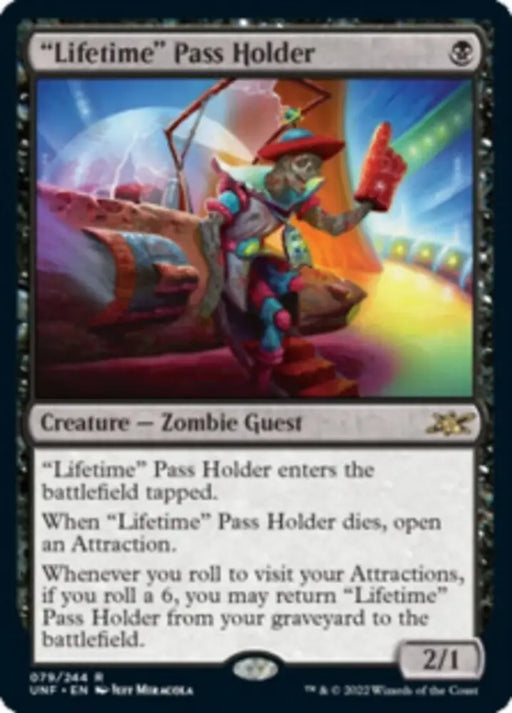 ’Lifetime’ Pass Holder [Unfinity] - MTG Single