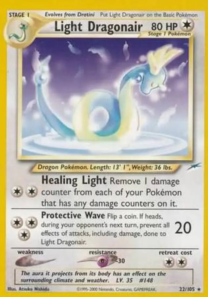Light Dragonair (22/105) [Neo Destiny Unlimited] - Pokemon Single