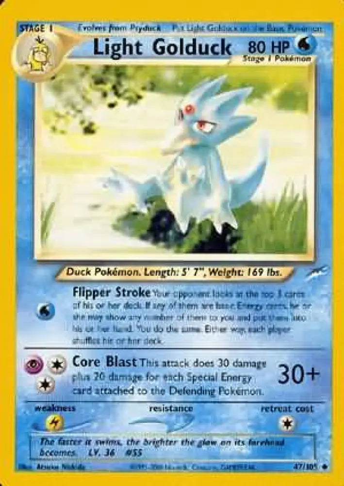 Light Golduck (47/105) [Neo Destiny Unlimited] - Pokemon Single