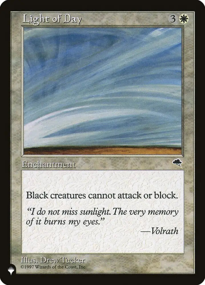 Light of Day [The List] - MTG Single