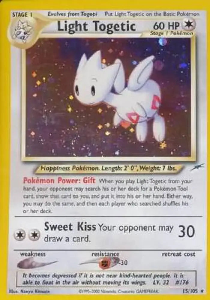 Light Togetic (15/105) [Neo Destiny Unlimited] - Pokemon Single