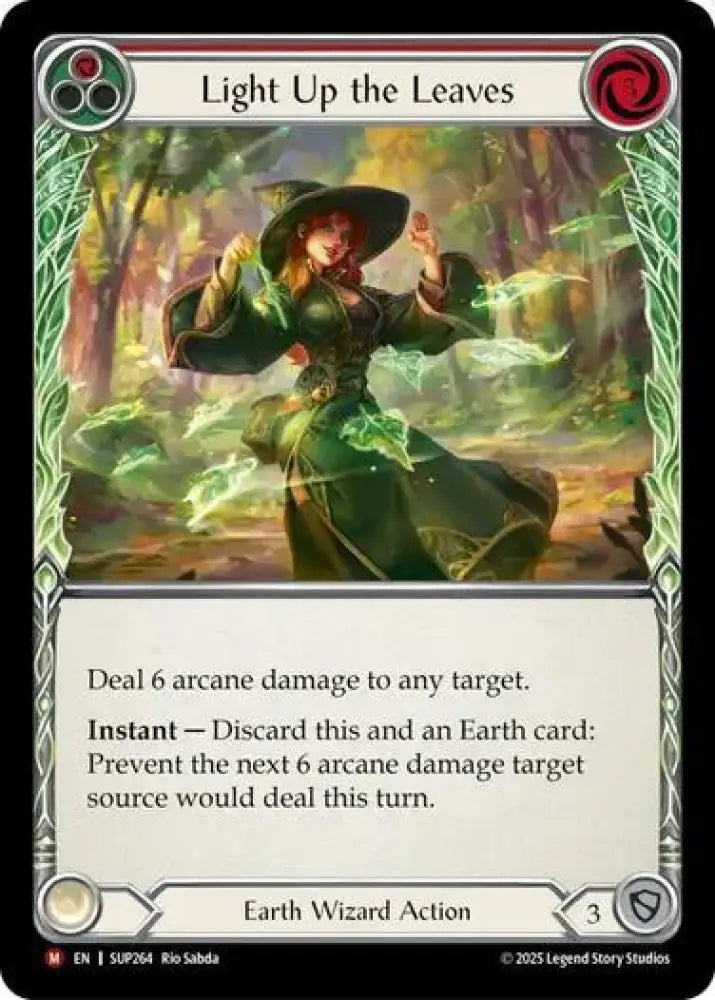 Light Up the Leaves (Red) (SUP264) [Super Slam]