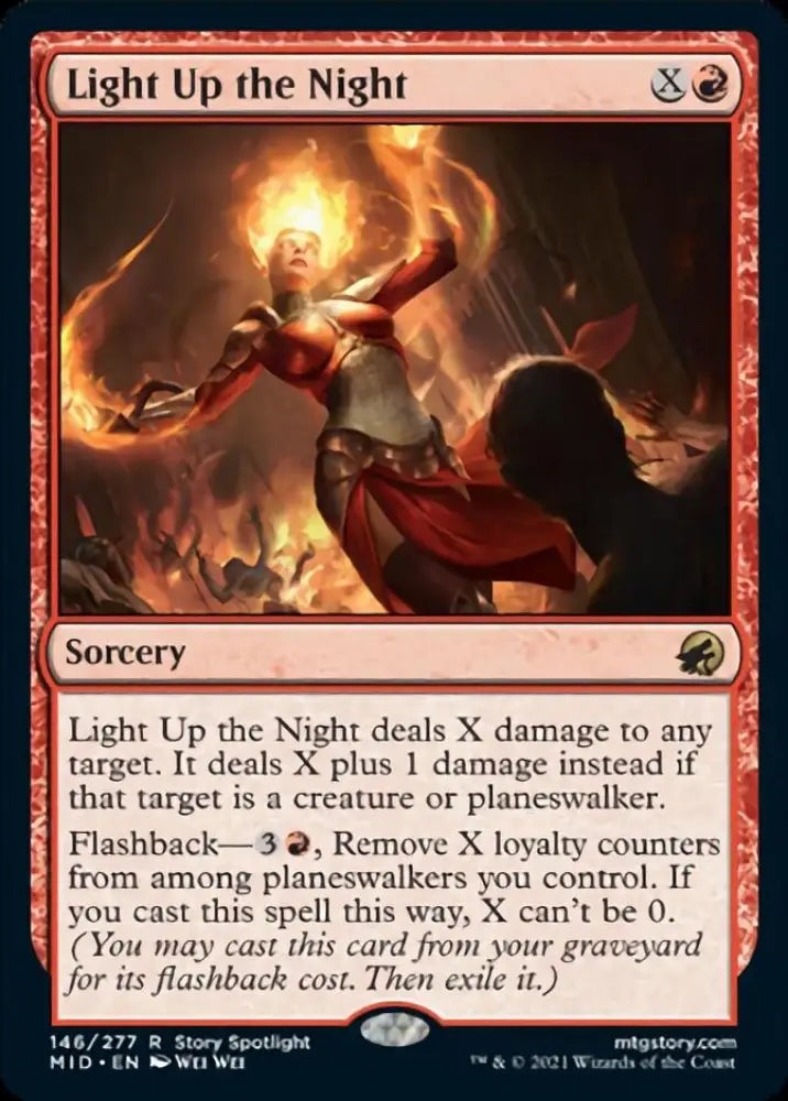 Light Up the Night [Innistrad: Midnight Hunt] - MTG Single