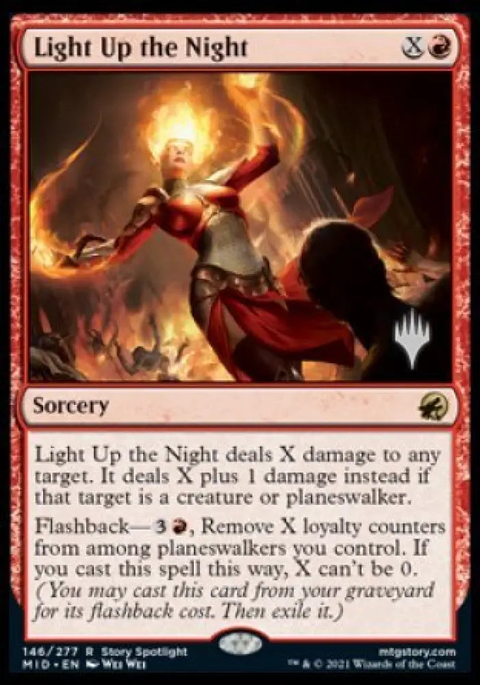 Light Up the Night (Promo Pack) [Innistrad: Midnight Hunt Promos] - MTG Single