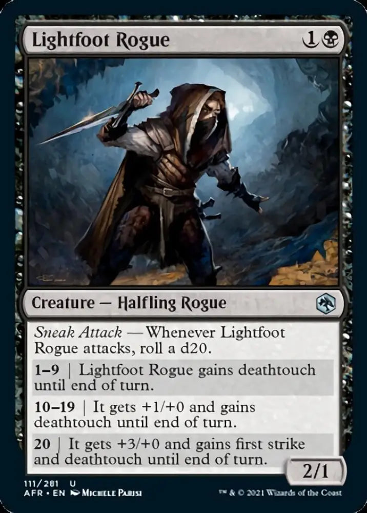 Lightfoot Rogue [Dungeons & Dragons: Adventures in the Forgotten Realms] - MTG Single