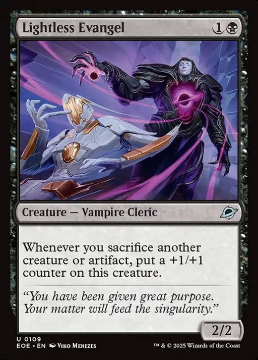 Lightless Evangel (109) [Edge of Eternities]