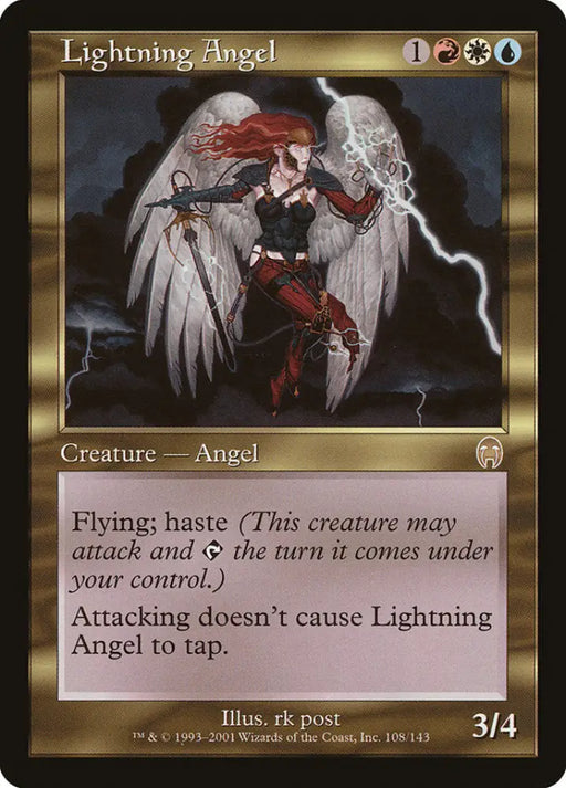 Lightning Angel [Apocalypse] - MTG Single