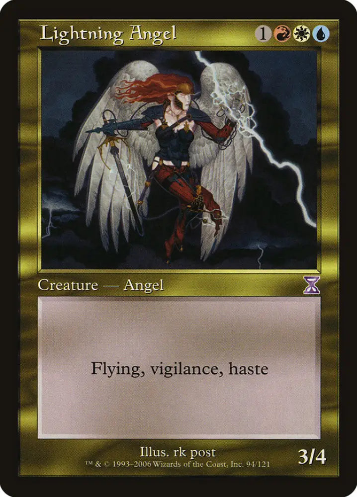 Lightning Angel [Time Spiral Timeshifted] - MTG Single