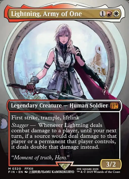 Lightning, Army of One (320) [Final Fantasy]