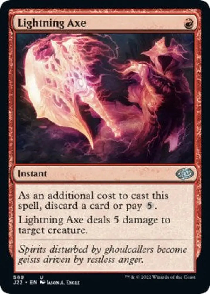 Lightning Axe [Jumpstart 2022] - MTG Single