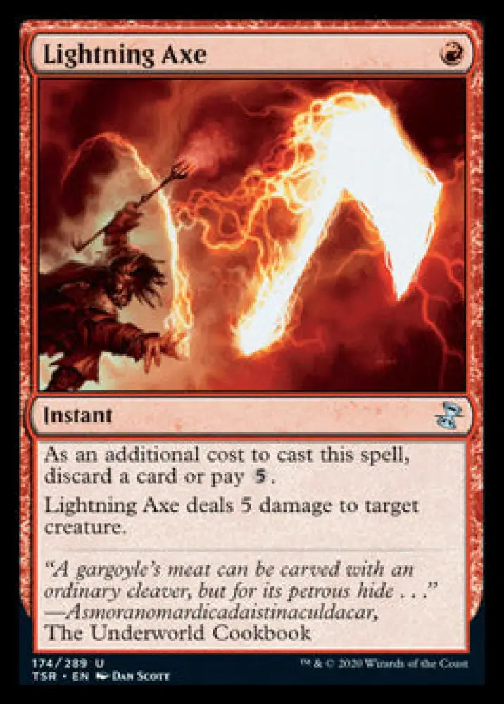 Lightning Axe [Time Spiral Remastered] - MTG Single
