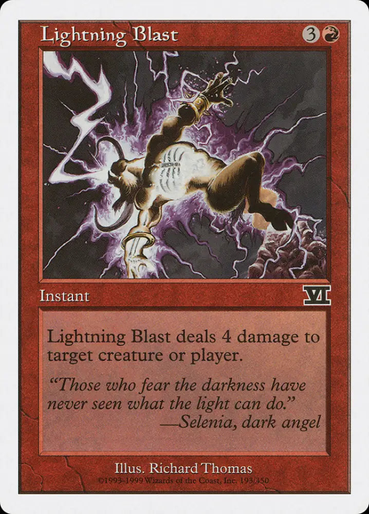 Lightning Blast [Classic Sixth Edition] - MTG Single