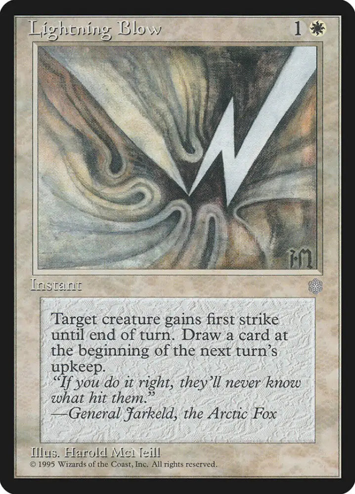 Lightning Blow [Ice Age] - MTG Single